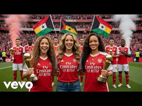 Shakira, Céline Dion & Rihanna – Arsenal The Champion of England